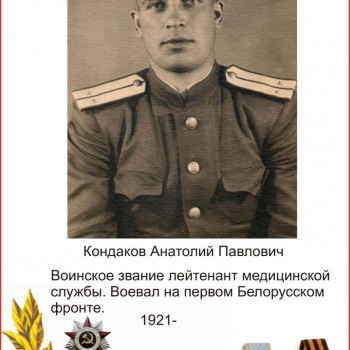 Кондаков Анатолий Павлович